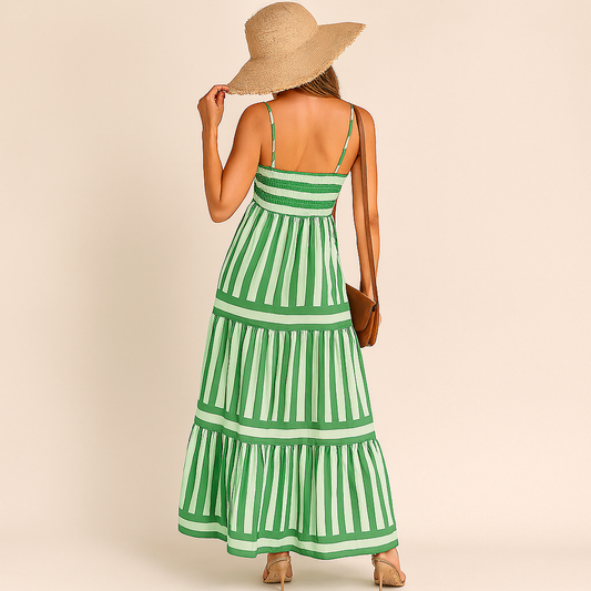 NOLVA Robe d’été rayée