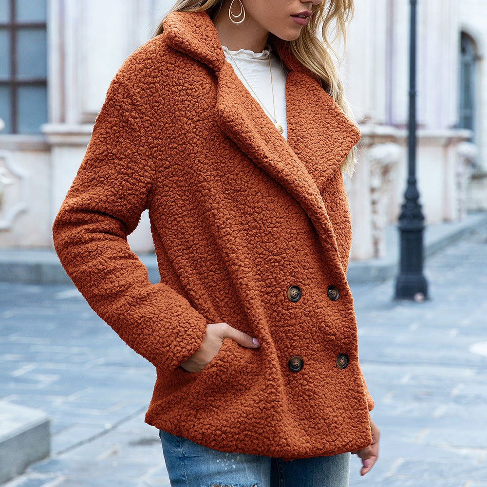 Manteau teddy coat femme