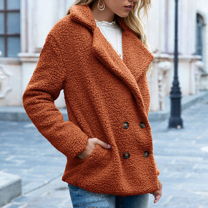 Manteau teddy coat femme