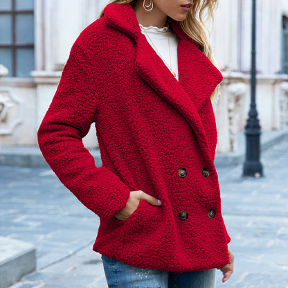Manteau teddy coat femme