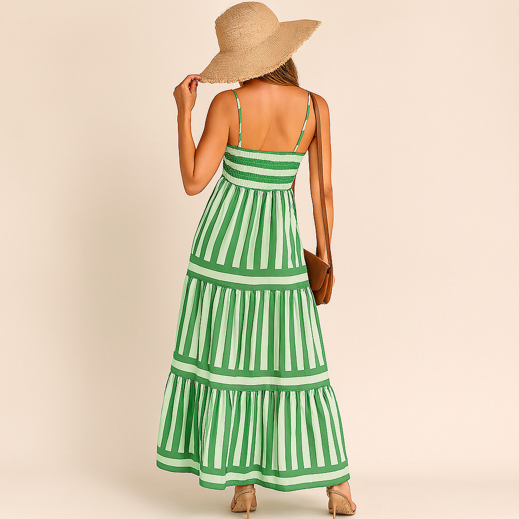 NOLVA Robe d’été rayée