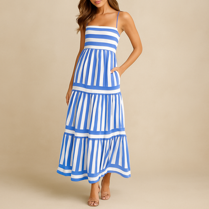 NOLVA Robe d’été rayée
