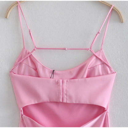 Robe longue dos nu femme